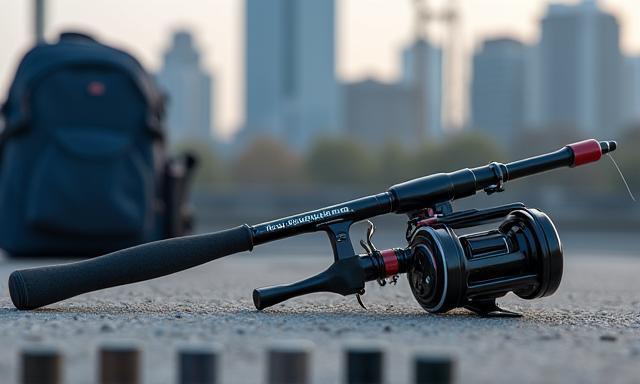 Compact urban fishing equipment